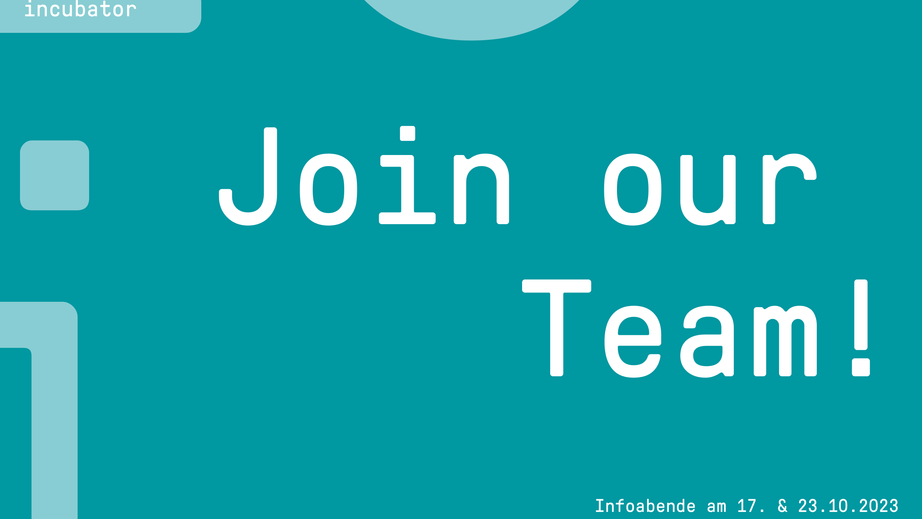 Join our Team - Bewirb dich jetzt!
