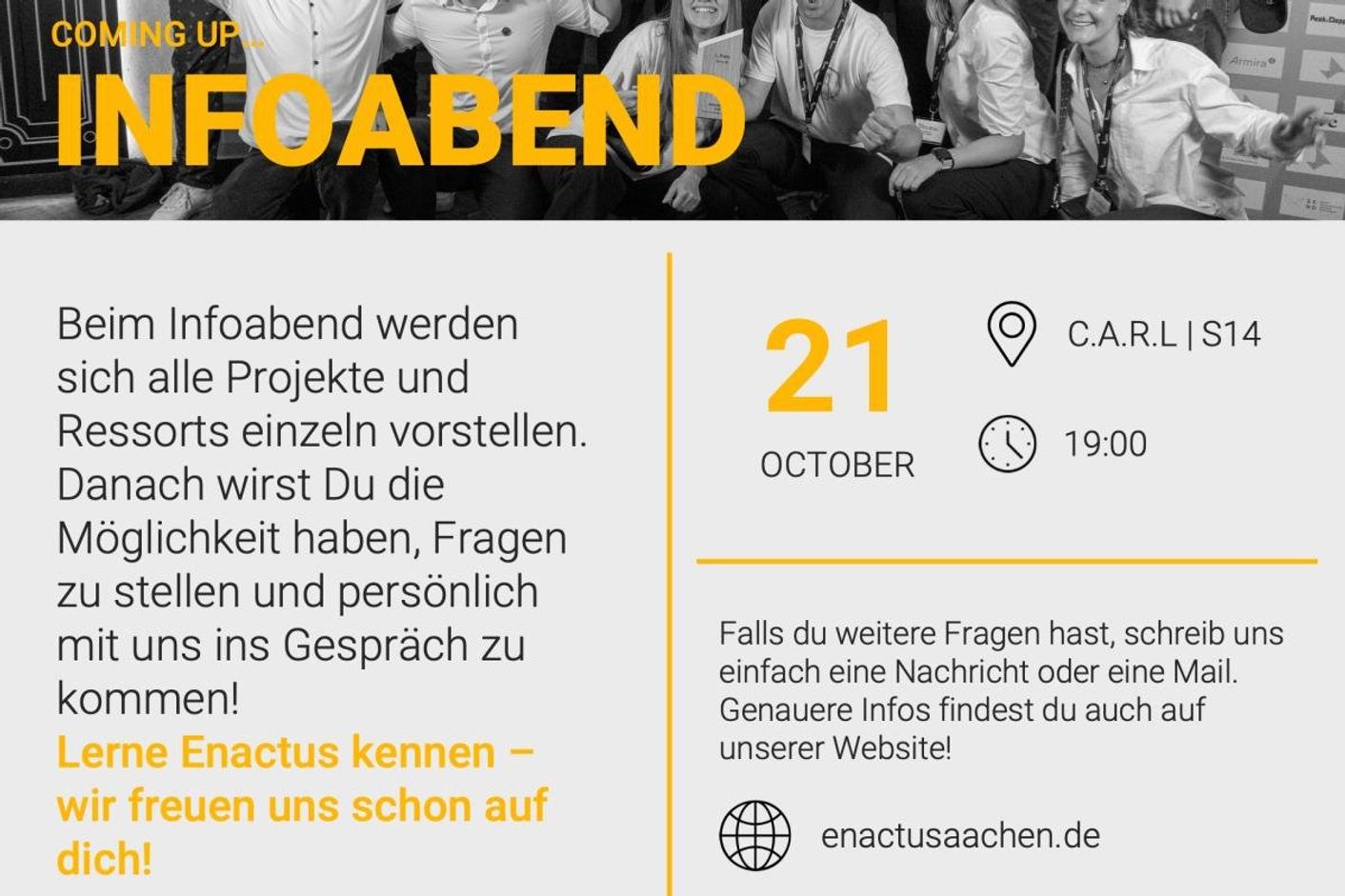 Recruiting is on! Get to know Enactus Aachen